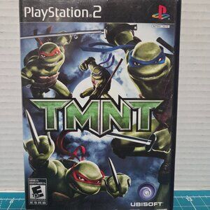 TMNT Teenage Mutant Ninja Turtles PS2 Playstation 2 CIB Tested Video Game